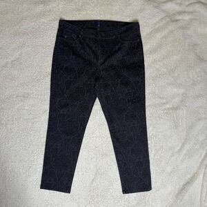 NYDJ Black Cropped Pants